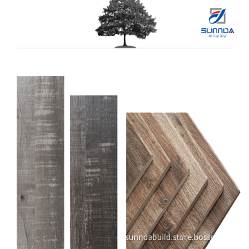 3d Digital printing wood plank look porcelain tile 6x36 grey,timber ash wooden look ceramic floor tiles gray color